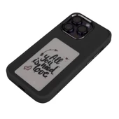 Apple iPhone 15 Kılıf Ekranı Yansıtan Zore Akıllı NFC Kapak thumbnail 11