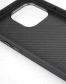 Apple iPhone 14 Pro Max Kılıf Magsafe Şarj Özellikli Karbon Fiber Görünümlü Zore Troy Kapak - 8