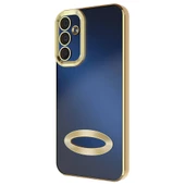 Galaxy A25 Kılıf Kamera Korumalı Logo Gösteren Zore Omega Kapak - 12