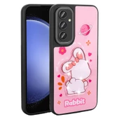 Galaxy S24 Kılıf Parlayan Kabartmalı İkonik Figürlü Zore Amas Silikon Kapak - 3