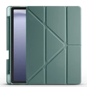 Galaxy Tab A9 Plus Kılıf Zore Tri Folding Kalem Bölmeli Standlı Kılıf thumbnail 5