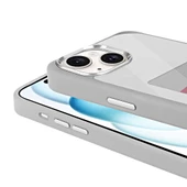 Apple iPhone 15 Kılıf Ekranı Yansıtan Zore Akıllı NFC Kapak thumbnail 9