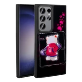 Galaxy S23 Ultra Kılıf Parlayan Kabartmalı İkonik Figürlü Zore Amas Silikon Kapak - 4