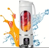 Mini Juıcer, 8 Bıçaklı, USB Şarj Edilebilir Taşınabilir meyve Sıkacagı, Mini Blender, - 1