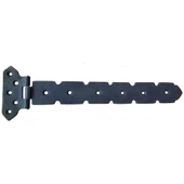 Antika Tarz Dekoratif Pirinç Kuyruklu Lama Menteşe - 103x380 mm, Oksit - 1
