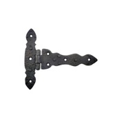 Antika Tarz Dekoratif Pirinç Kuyruklu Düğmeli Menteşe No2 - 138x167 mm, Oksit - 1