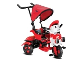 Babyhope 125 Yupi Triycle 3 Tekerli Kontrollü Bisiklet Kırmızı-Siyah - 1