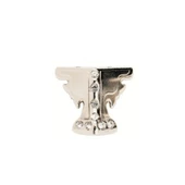 Kelebek Taşlı Ahşap, Sunta Sandık Ayağı, Kutu Ayak 2,5 cm - Nikel - 1