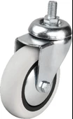 Hts 352 - 75x25 mm PVC Makaralı Vidalı Teker 4 Adet - 1