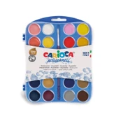 Carioca Sulu Boya 30 mm Fırçalı 24'Lü - 1