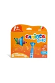 Carioca Teddy Jumbo Bebek Süper Yıkanabilir Keçeli Boya Kalemi 6'Lı - 1