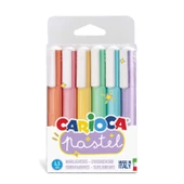 Carioca Pastel Renkler İşaretleme Kalemi 6'Lı - 1