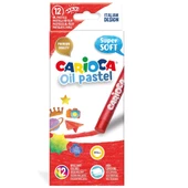 Carioca Yağlı Pastel Boya Kalemi 12'Li - 1