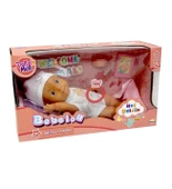 Sunman Bebelou Hoşgeldin Sesli Ağlayan Bebek 30 Cm - 1
