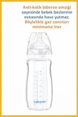 Bebedor Geniş Ağızlı Isıya Dayanıklı Cam Biberon 260ml 51301 - 3