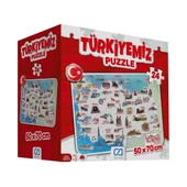 Games Türkiyemiz Puzzle 24 Parça 5079 - 1