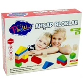 PlayWood 29 Parça Ahşap Bloklar - 1