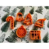 Yılbaşı Kurabiye Kalıbı 8 Parça Set thumbnail 3