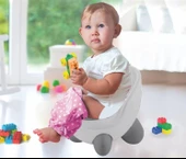BabyJem TonTon Lazımlık 342 Beyaz Gri - 2