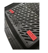 Hyundai Elentra 2008-2012 Uyumlu Ekstra Kanallı Havuzlu Paspas Seti Krom Kırmızı 4D thumbnail 3