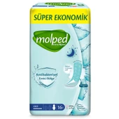 Molped Ekstra Hijyen Gece Ped Süper Eko 16 Adet - 1
