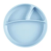 OiOi Porsiyon Vakum Tabanlı Silikon Tabak Mineral Blue - 1