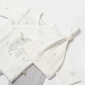 Bibaby Biorganic Koala Jungle 3'Lü Bebek Takım 73315 Gri - 5