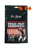 Profine 80Gr Tavuk Balık Etli Snack Meat Sandwich 14Adet Köpek Ödülü - 4