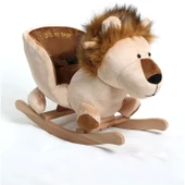 Safeline Bebe Peluş Ahşap Sallanır Oyuncak Aslan - 3