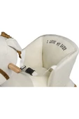 Safeline Bebe Peluş Ahşap Sallanır Oyuncak At - 3