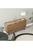 Mezza 4614 BLANCO 145 CM (METAL AYAKLI) MODERN KONSOL HAT KAPLAN - 3