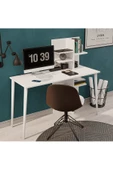 Mezza 1920 RUBY 120 CM AHŞAP AYAKLI ÇALIŞMA MASASI BEYAZ - 4