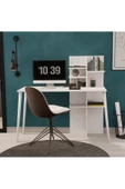 Mezza 1920 RUBY 120 CM AHŞAP AYAKLI ÇALIŞMA MASASI BEYAZ - 3