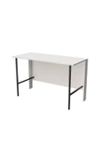 Mezza 1930 VERA 120 CM METAL AYAKLI ÇALIŞMA MASASI BEYAZ - 6