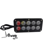 kırmızı-mavi-beyaz -sarı çakarlı / beyaz sarı çakarlı/Space Offroad sis lambası  LASS381 thumbnail 1