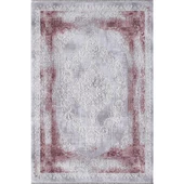 ARTEMİS DİOR 05860C VİŞNE GRİ HALI 160X230 - 1