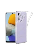 Samsung Galaxy A54 Uyumlu Kılıf Süper Ince Şeffaf Silikon - 1
