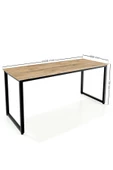 Ceramical Atlantik Çam Çalışma Masası Bilgisayar Masası Ofis Masası  60 X 160 cm - 5