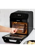 Robx Robwell As29 Airfryer 12 Lt Siyah Yağsız Fritöz - 2