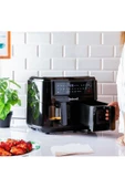 Robwell Se12 2İn1 Çift Cam Kapaklı 4.5 4.5 Dijital 9 Litre Air Fryer - 1