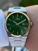 Ferro Çelik Kordon İyon Kaplama Kasa Takvimli Kadran 30 Mt Su Geçirmez Erkek Kol Saati EFM.411373.A6 thumbnail 5