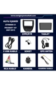 NAVMİNA Citroen C1 Peugeot 107 Toyota Aygo 2007-2013 Uyumlu 2+32 gb 10 inç Multimedya thumbnail 3