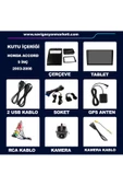 NAVMİNA Honda Accord 2003-2008 Uyumlu Üste Takılan Model 9 inç 2+32 Gb Multimedya thumbnail 6