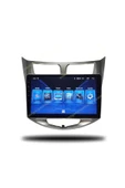 NAVMİNA Hyundai Accent Blue 2011-2019 Uyumlu 9 inç 2+32 GB Multimedya thumbnail 3
