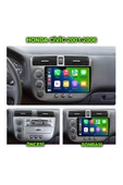 NAVMİNA Honda Civic 2001-2006 Uyumlu 9 inç 2+32 Gb Multimedya thumbnail 2