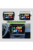 NAVMİNA Citroen C4 2005-2011 Uyumlu 2+32 gb 9 inç Siyah Çerçeveli Multimedya thumbnail 1