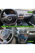 NAVMİNA Dacia Duster 2010-2013 Logan 2012-2015 Stepway 2008-2012 Uyumlu 9 inç 2+32 gb Gri Çerçeve Multimedya - 1
