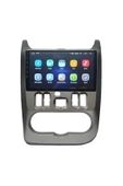 NAVMİNA Dacia Duster 2010-2013 Logan 2012-2015 Stepway 2008-2012 Uyumlu 9 inç 2+32 gb Gri Çerçeve Multimedya - 4