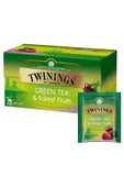 Twinings Orman Meyveli Yeşil Çay 25'li Bardak Poşet - 1