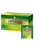 Twinings Limonlu Yeşil Çay 25'li Bardak Poşet - 1